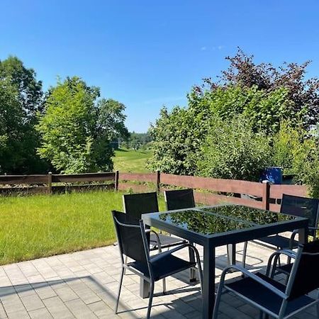 Ferienwohnung Zum Glueck Weißensberg Exterior foto